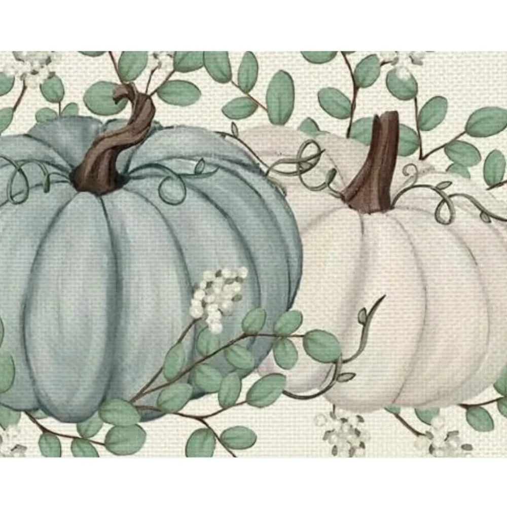 Pumpkin Placemats 8pc Fall Table Decor Thanksgiving Halloween Dining Decorations